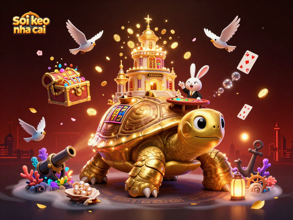 Engage in thrilling gameplay at soi keo nha cai with a vibrant illustration showcasing casino excitement.