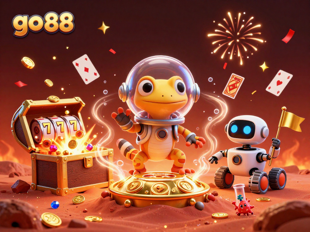 Experience thrilling wins at go 88 with vibrant casino visuals, rich treasures, and dynamic gameplay elements.