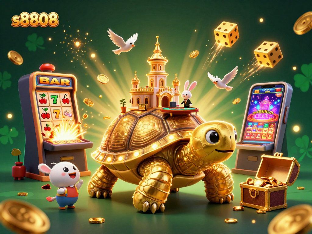 Experience the vibrant world of s8808's thrilling casino adventure with dynamic games and festive elements.
