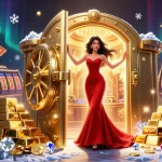 Experience UU88's vibrant casino atmosphere with a stunning illustration of luxury gaming.