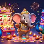 Experience the thrill of open88 with a jackpot explosion and colorful casino visuals, showcasing excitement in gaming.