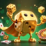 Experience thrilling gameplay with f8bet's interactive casino elements showcased in a vibrant digital scene.