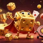 Play exciting games at vnloto com with a dynamic scene showcasing vibrant casino elements.