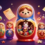 Play interactive games with sunwinvn's colorful illustration of casino-themed characters and elements.