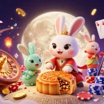 Join the thrill of NK88 with enchanting characters and vibrant casino elements in an immersive 3D scene.