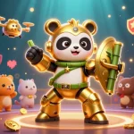 Nohu's dynamic mech-suit panda shields players with exciting arcade gaming elements.
