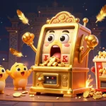 Engage in the excitement of FIVE 88 as golden slot machines celebrate a jackpot win!