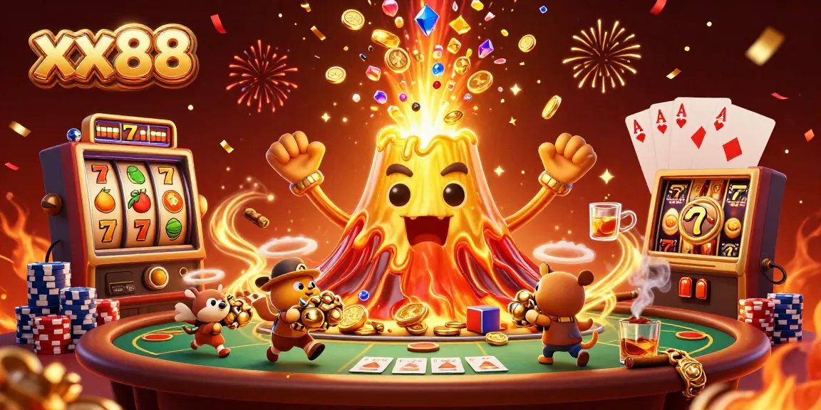 Experience winning excitement with xx88's vibrant jackpots and thrilling casino treasures.