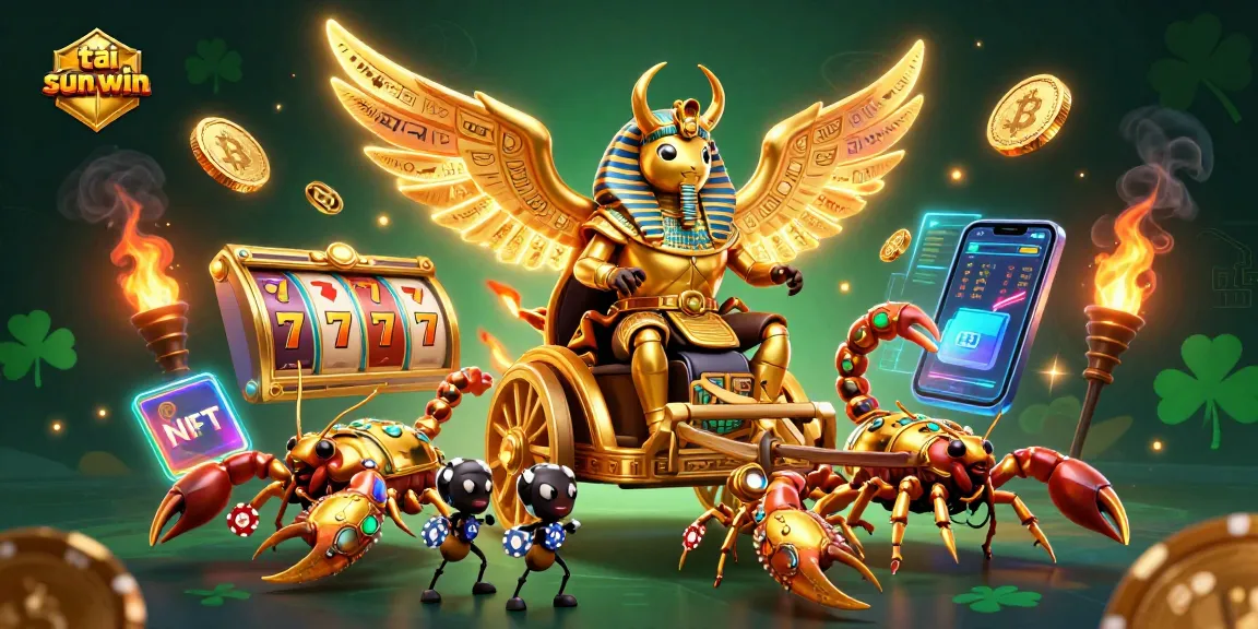 Engage in thrilling gameplay and win rewards with tải sun win, featuring vibrant casino elements and a rich 3D scene.